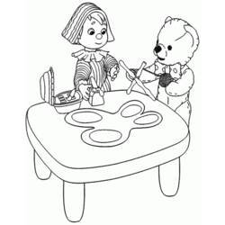 Coloring page: Andy Pandy (Cartoons) #26716 - Printable coloring pages