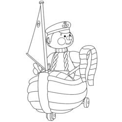 Coloring page: Andy Pandy (Cartoons) #26730 - Free Printable Coloring Pages