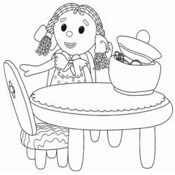 Coloring page: Andy Pandy (Cartoons) #26740 - Printable coloring pages