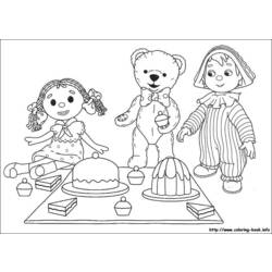 Coloring page: Andy Pandy (Cartoons) #26756 - Printable coloring pages