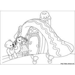 Coloring page: Andy Pandy (Cartoons) #26780 - Free Printable Coloring Pages