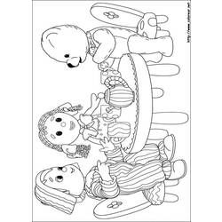 Coloring page: Andy Pandy (Cartoons) #26789 - Printable coloring pages