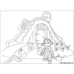 Coloring page: Andy Pandy (Cartoons) #26796 - Printable coloring pages