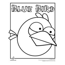 Coloring page: Angry Birds (Cartoons) #25023 - Free Printable Coloring Pages