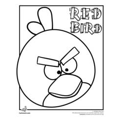 Coloring page: Angry Birds (Cartoons) #25024 - Free Printable Coloring Pages