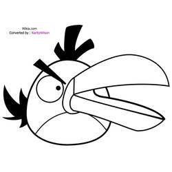 Coloring page: Angry Birds (Cartoons) #25029 - Printable coloring pages