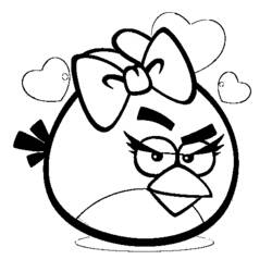 Coloring page: Angry Birds (Cartoons) #25030 - Free Printable Coloring Pages