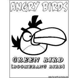 Coloring page: Angry Birds (Cartoons) #25074 - Free Printable Coloring Pages