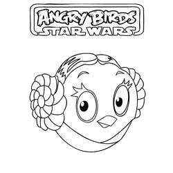 Coloring page: Angry Birds (Cartoons) #25078 - Free Printable Coloring Pages