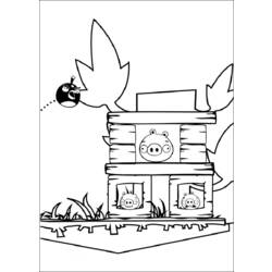 Coloring page: Angry Birds (Cartoons) #25088 - Free Printable Coloring Pages