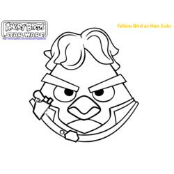 Coloring page: Angry Birds (Cartoons) #25089 - Printable coloring pages