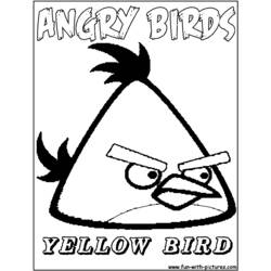 Coloring page: Angry Birds (Cartoons) #25110 - Free Printable Coloring Pages