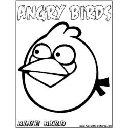 Coloring page: Angry Birds (Cartoons) #25113 - Free Printable Coloring Pages