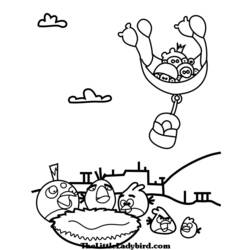 Coloring page: Angry Birds (Cartoons) #25134 - Free Printable Coloring Pages