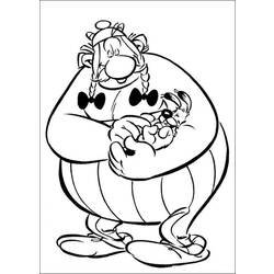 Coloring page: Asterix and Obelix (Cartoons) #24383 - Free Printable Coloring Pages