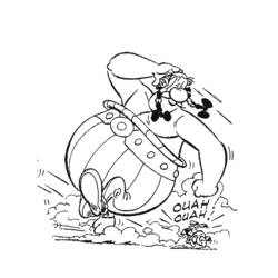 Coloring page: Asterix and Obelix (Cartoons) #24405 - Free Printable Coloring Pages