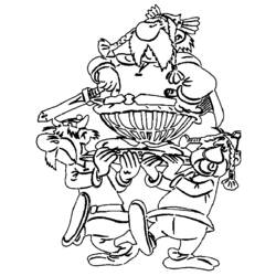 Coloring page: Asterix and Obelix (Cartoons) #24429 - Free Printable Coloring Pages