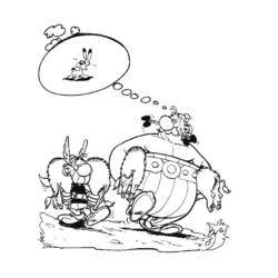 Coloring page: Asterix and Obelix (Cartoons) #24460 - Free Printable Coloring Pages