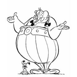 Coloring page: Asterix and Obelix (Cartoons) #24483 - Free Printable Coloring Pages