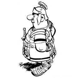Coloring page: Asterix and Obelix (Cartoons) #24493 - Free Printable Coloring Pages