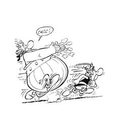 Coloring page: Asterix and Obelix (Cartoons) #24516 - Printable coloring pages