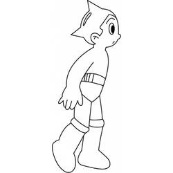 Coloring page: Astroboy (Cartoons) #45283 - Free Printable Coloring Pages