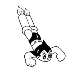 Coloring page: Astroboy (Cartoons) #45359 - Printable coloring pages