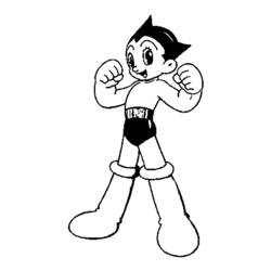 Coloring page: Astroboy (Cartoons) #45360 - Free Printable Coloring Pages