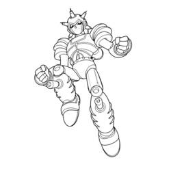Coloring page: Astroboy (Cartoons) #45365 - Printable coloring pages