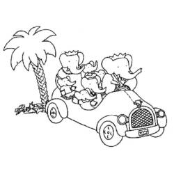 Coloring page: Babar (Cartoons) #27865 - Free Printable Coloring Pages