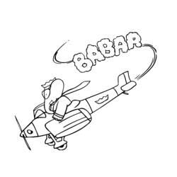 Coloring page: Babar (Cartoons) #27901 - Free Printable Coloring Pages