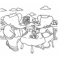 Coloring page: Babar (Cartoons) #27942 - Free Printable Coloring Pages
