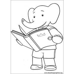 Coloring page: Babar (Cartoons) #27943 - Free Printable Coloring Pages