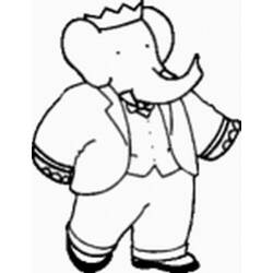 Coloring page: Babar (Cartoons) #27948 - Free Printable Coloring Pages