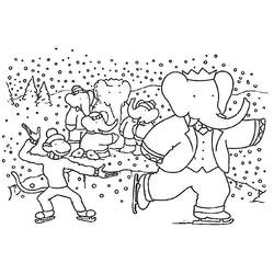 Coloring page: Babar (Cartoons) #27994 - Free Printable Coloring Pages