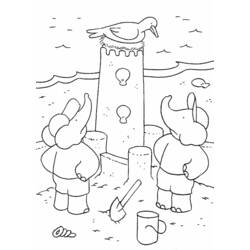 Coloring page: Babar (Cartoons) #28013 - Free Printable Coloring Pages