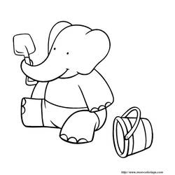 Coloring page: Babar (Cartoons) #28112 - Free Printable Coloring Pages