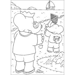 Coloring page: Babar (Cartoons) #28139 - Free Printable Coloring Pages