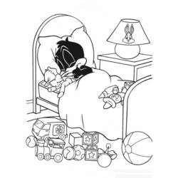 Coloring page: Baby Looney Tunes (Cartoons) #26530 - Free Printable Coloring Pages