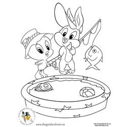 Coloring page: Baby Looney Tunes (Cartoons) #26541 - Printable coloring pages