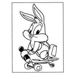 Coloring page: Baby Looney Tunes (Cartoons) #26596 - Printable coloring pages