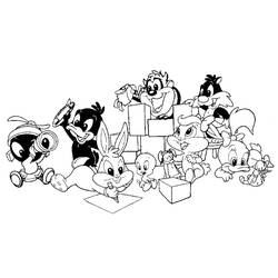 Coloring page: Baby Looney Tunes (Cartoons) #26638 - Printable coloring pages