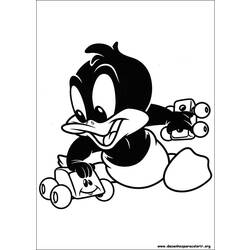 Coloring page: Baby Looney Tunes (Cartoons) #26667 - Free Printable Coloring Pages