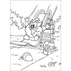 Coloring page: Baby Looney Tunes (Cartoons) #26676 - Free Printable Coloring Pages