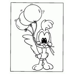 Coloring page: Baby Looney Tunes (Cartoons) #26677 - Printable coloring pages