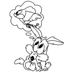 Coloring page: Baby Looney Tunes (Cartoons) #26680 - Printable coloring pages