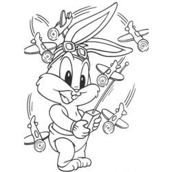 Coloring page: Baby Looney Tunes (Cartoons) #26687 - Free Printable Coloring Pages