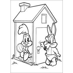Coloring page: Baby Looney Tunes (Cartoons) #26700 - Free Printable Coloring Pages