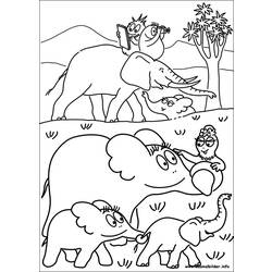 Coloring page: Barbapapa (Cartoons) #36514 - Free Printable Coloring Pages