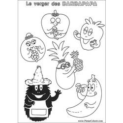Coloring page: Barbapapa (Cartoons) #36521 - Printable coloring pages